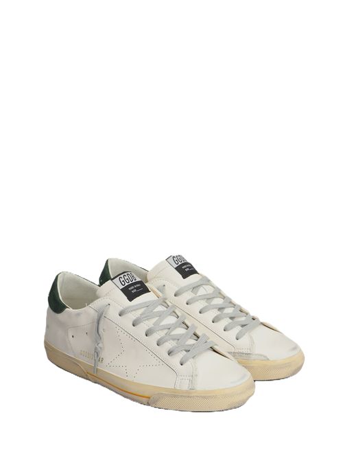Golden Goose Super Star Sneakers Golden Goose | GMF00105F00753010502 WHITE/GREEN